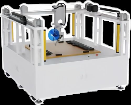 50HZ Double Sided Tape Pasting Machine 2mm Thickness Automatic Tape Applicator