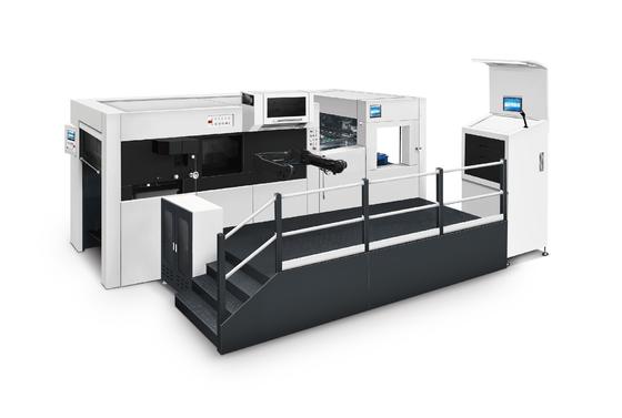 Automated High Speed Die Cutting Machine With Stripping Blanking