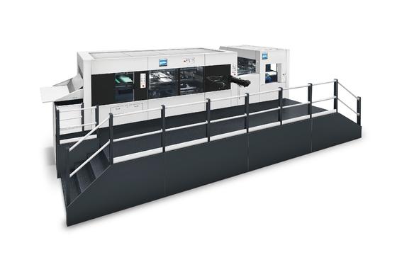 Automated Creasing And Die Cutting Machine Customized With Stripping Blanking