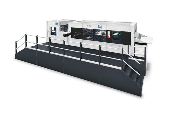 Intelligent Die Cutting And Creasing Machine 0.7Mpa With Auto Waste Removal