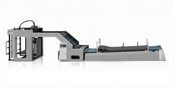 High Speed Cardboard Paper Flute Laminator Machine 380V 15000 Sheets/H Quick Setup