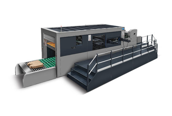 Fully automatic die-cutting machine for the heat transfer industry