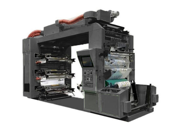 1600mm Width Flexo Label Printing Machine 120m/Min 380v 50 Hz 3ph With Belt Drive