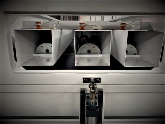 High Speed Automatic UV Glazing Machine Four Suction Feida Water Base Dual Coating System