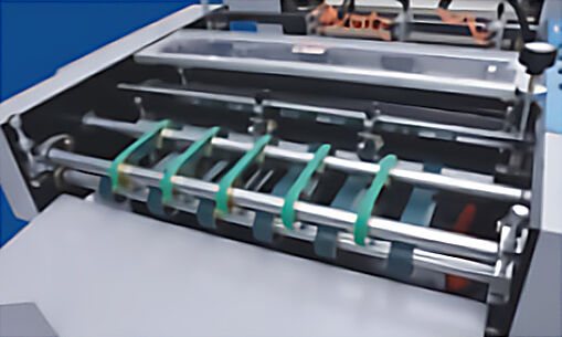 Split Semi Automatic Thermal Film Laminating Machine Custom Packaging Box Handbag Gift Box Paper Finishing