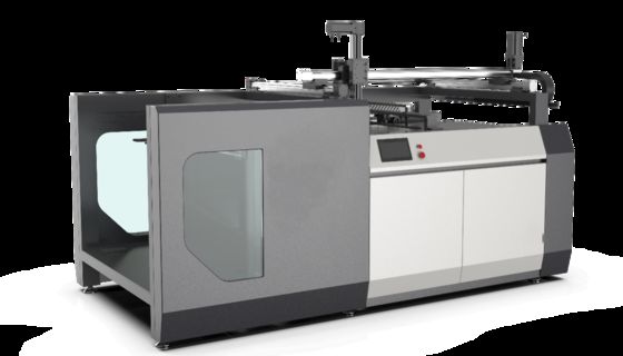 CNC Gluer Automatic Cutting Machine PLC Control Easy Learning And Operation