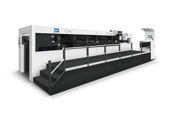 High Speed Commodity Hot Stamping Die Cutting Machine With Stripping Heating System