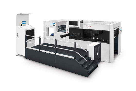 Multifunctional Hot Stamping Die Cutting Machine 56KW Customised With Auto Blanking