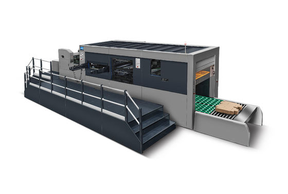 Sticker Automatic Die Cutting Machine 0.7Mpa Auto Die Cutter Variable Speed