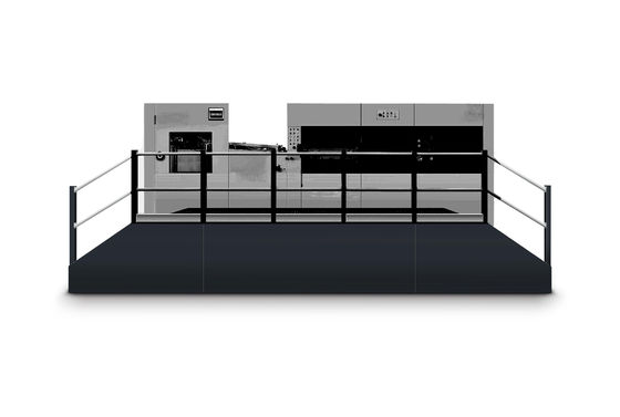 High Precision Carton Box Die Cutting Machine For Packaging 0.7Mpa Height 23.8mm