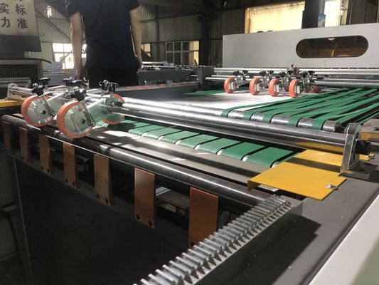 1400mm Width Paper Roll Slitter With Magnetic Powder Brake 0.8Mpa Paper Slitting Machine C1400B