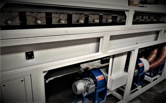 High Speed Automatic UV Glazing Machine Four Suction Feida Water Base Dual Coating System