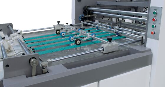 High Speed Automatic UV Glazing Machine Four Suction Feida Water Base Dual Coating System
