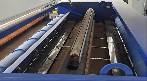 High Speed Film Lamination Machine Electromagnetic Oil Combined Heating Multi-knife Cutting System Automatic Feeding