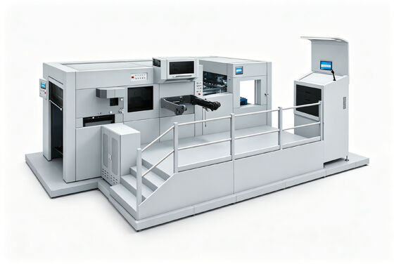 Hot Foil Stamping Machine Automatic Die Cutting Machine Cardboard Paper Packaging Production Line