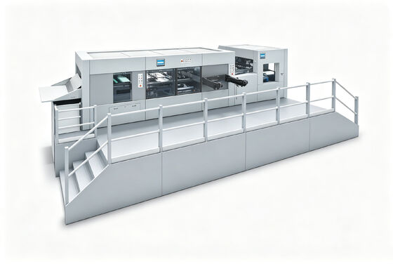 Automatic Corrugated Board Die Cutting Machine Carton Box Paper Die Cutter With Stripping Blanking